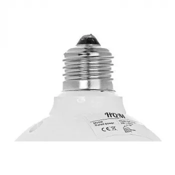 HQM SK313 3W 100V E27 lizdinis rutulinis garsiakalbis baltas