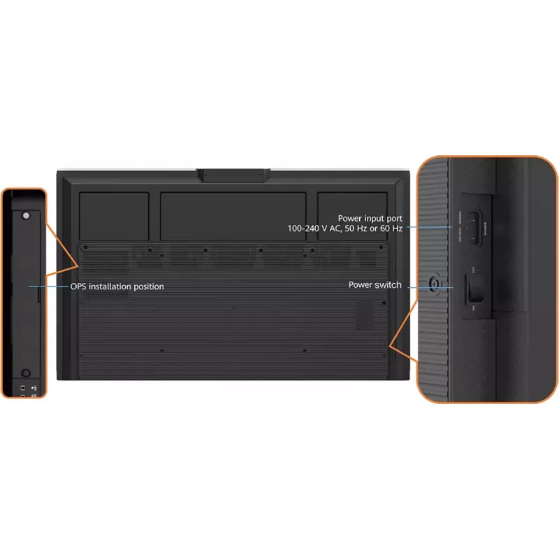 HUAWEI IdeaHub Board 3 Pro IHB2-86PB Intelektualus bendradarbiavimo įrenginys 86 colių infraraudonųjų spindulių ekranas Jade White