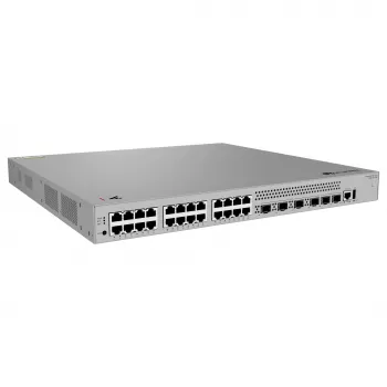 HUAWEI S530-24T4XE 24x10/100/1000BASE-T portų 4x10GE SFP+ prievadų 2x12GE steko prievadų su 1xAC maitinimo moduliu eKit