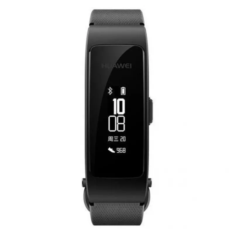 Huawei Talk Band B3 Lite išmanioji apyrankė su Bluetooth ausinėmis, juoda