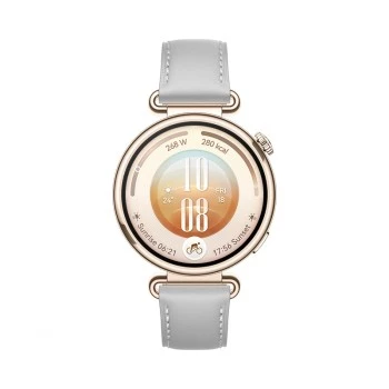 HUAWEI WATCH GT 7 41MM pilkas išmanusis laikrodis su AMOLED ekranu, GPS, širdies ritmo ir SpO2 stebėjimu, 5ATM atsparumu vandeniui