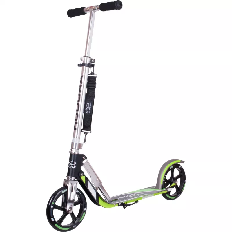 Hudora Big Wheel 205 paspirtukis pilkai žalias
