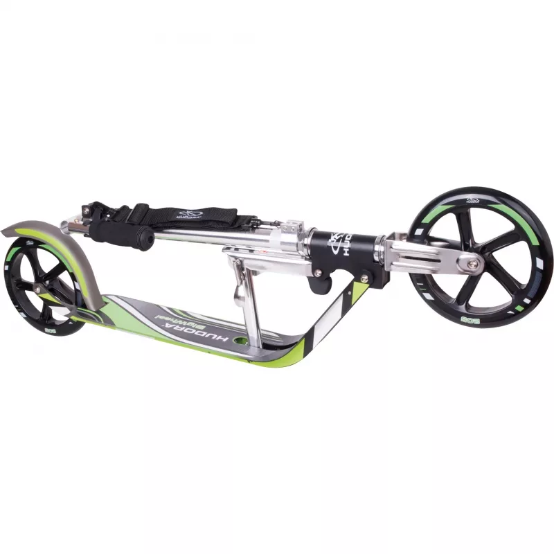 Hudora Big Wheel 205 paspirtukis pilkai žalias