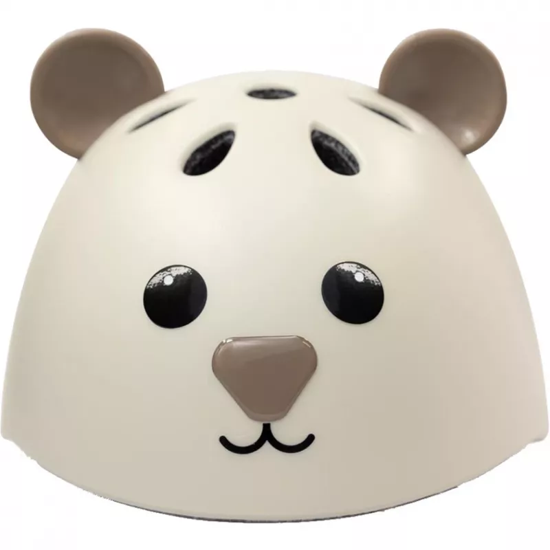HUDORA vaikiškas šalmas Beary Mocha, dydis 44-47 cm