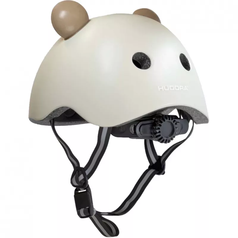 HUDORA vaikiškas šalmas Beary Mocha, dydis 44-47 cm
