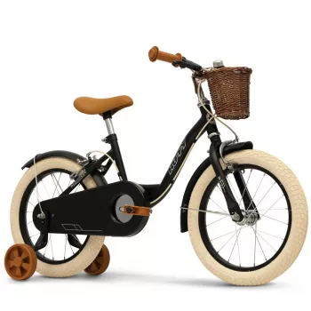 Huffy Vintage 16 vaikiškas dviratis - blizgiai juodas (21255W)