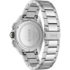 HUGO BOSS Vyriškas Laikrodis 1513951 44mm Nerūdijantis Plienas Mėlynas Ciferblatas Chronografas