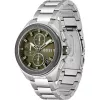 HUGO BOSS Vyriškas Laikrodis 1513951 44mm Nerūdijantis Plienas Mėlynas Ciferblatas Chronografas