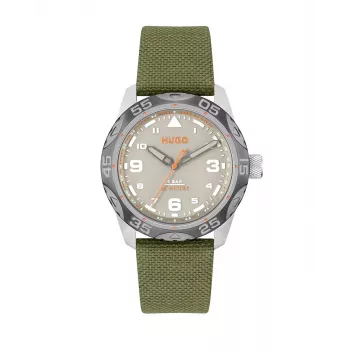 HUGO MAN 1530331 42mm Nerūdijančio plieno chronografinis laikrodis