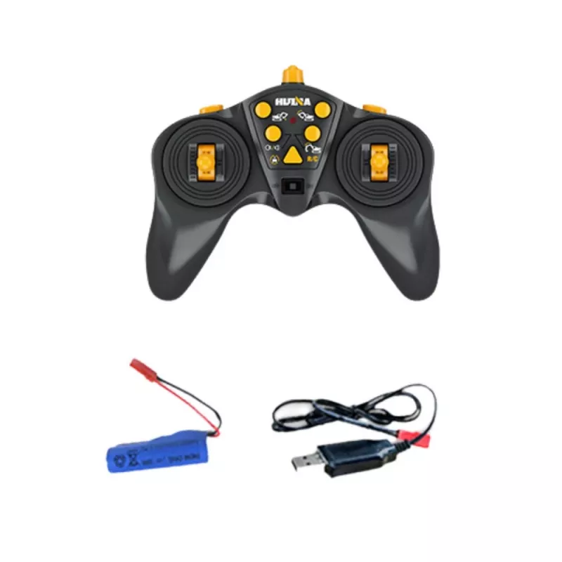Huina 22747 1:16 RC Crawler Ekskavatorius su besisukančia kabina, 15 kanalų, 2.4GHz, su LED žibintais