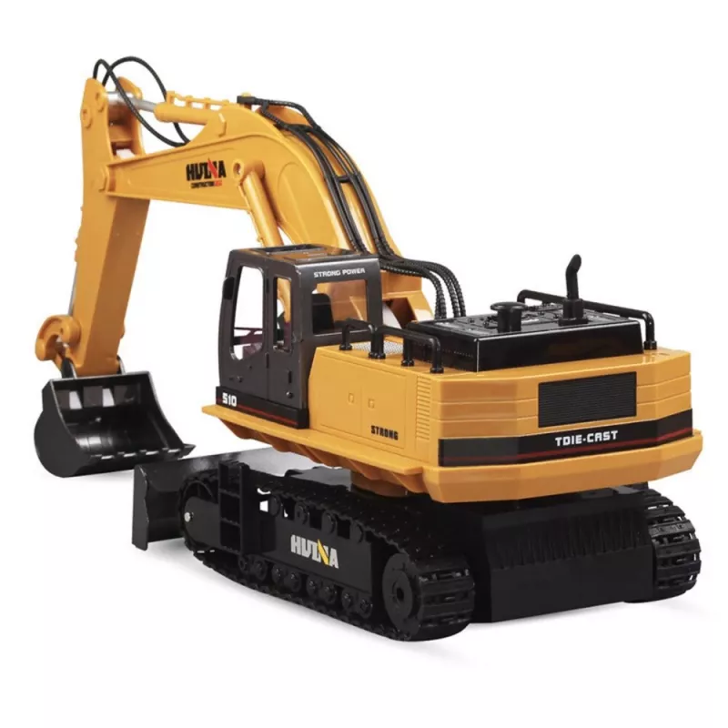 Huina 22747 1:16 RC Crawler Ekskavatorius su besisukančia kabina, 15 kanalų, 2.4GHz, su LED žibintais