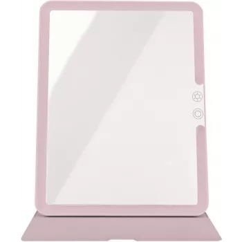 Humanas HS-ML02 LED Makeup Mirror su apšvietimu - Rožinė