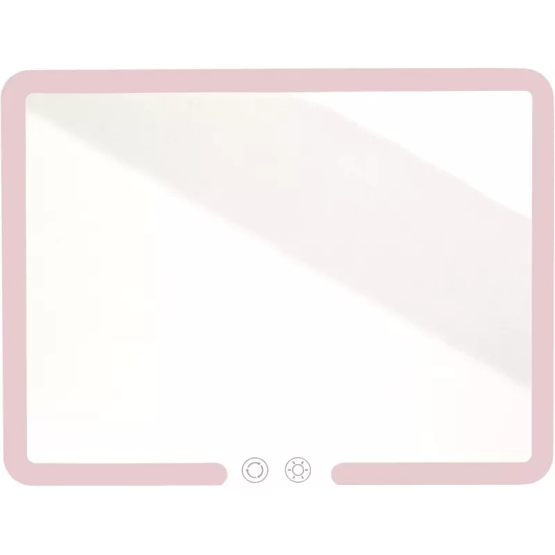 Humanas HS-ML02 LED Makeup Mirror su apšvietimu - Rožinė