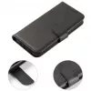 Hurtel Magnet Case Elegant Case Cover with Flap and Stand Function for OnePlus Nord N20 5G, Black