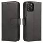 Hurtel Magnet Case Elegant Case Cover with Flap and Stand Function for OnePlus Nord N20 5G, Black
