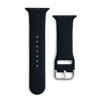 Hurtel Silicone Strap APS, skirtas Apple Watch 38/40/41 mm, juodas