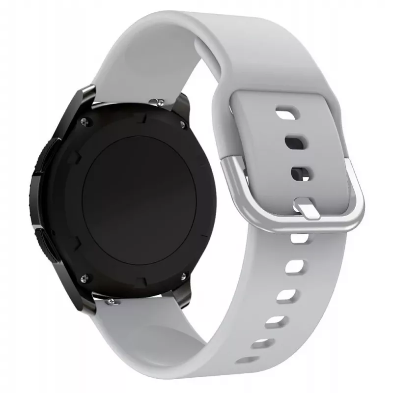 Hurtel Silicone Strap TYS Band, Samsung Galaxy Watch 40/41/42/43/44 mm, pilka