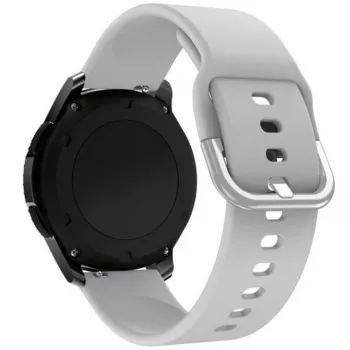 Hurtel Silicone Strap TYS Band, Samsung Galaxy Watch 40/41/42/43/44 mm, pilka