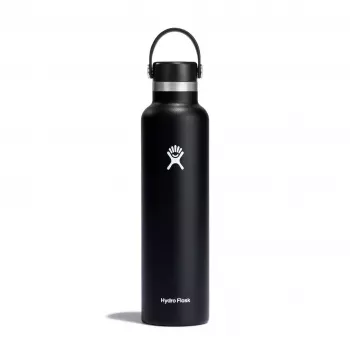 Hydro Flask 710ml Standard Flex Cap 24Oz Black