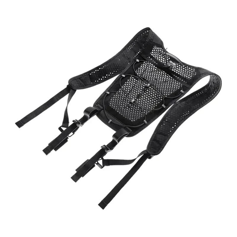 Hypershell AeroFlex Shoulder Strap – ergonomiškas peties diržas su Air-Mesh paminkštinimu, universalus, 20 kg apkrova, juodos spalvos