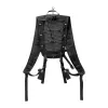 Hypershell AeroFlex Shoulder Strap – ergonomiškas peties diržas su Air-Mesh paminkštinimu, universalus, 20 kg apkrova, juodos spalvos