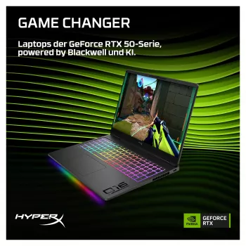 Nešiojamas žaidimų kompiuteris HyperX OMEN 16-ak1090ng, 16.1 inch QHD 165Hz, AMD Ryzen AI 9-HX475, 32GB DDR5, 1TB SSD, RTX 5070 Ti 12GB, Win11 Home