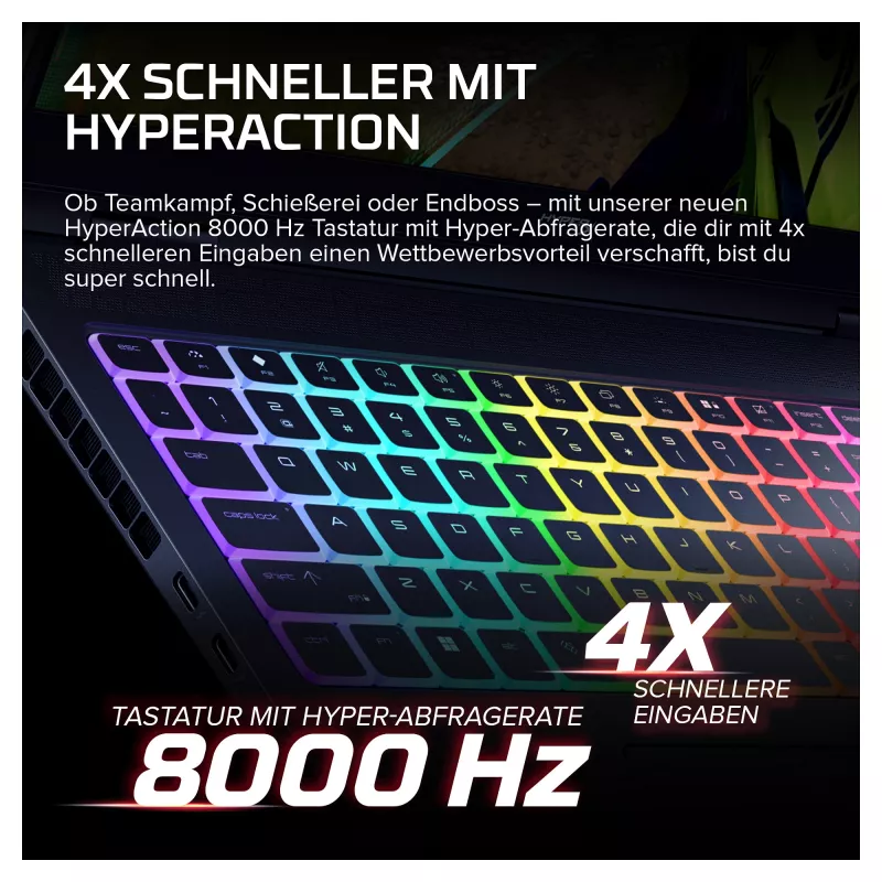 HyperX OMEN 16-ak1091ng žaidimų nešiojamasis kompiuteris, 16.1 inch QHD 240Hz, AMD Ryzen AI 9 390HX, 32GB DDR5, 1TB SSD, RTX 5080, Windows 11 Home