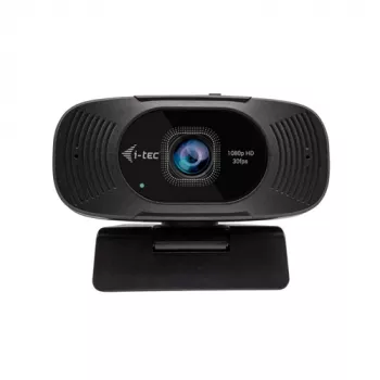I-TEC Solomon 200 Full HD 1080p verslo internetinė kamera su dvigubais mikrofonais ir privatumo užsklanda