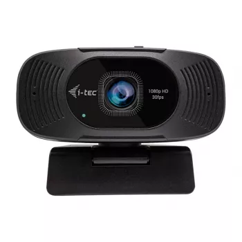 I-TEC Solomon 200 Full HD 1080p verslo internetinė kamera su dvigubais mikrofonais ir privatumo užsklanda
