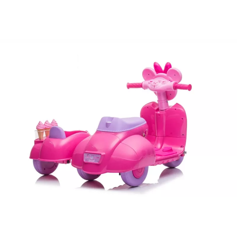 Ice Cream Scooter Three-Wheeler JT5258 Pink
