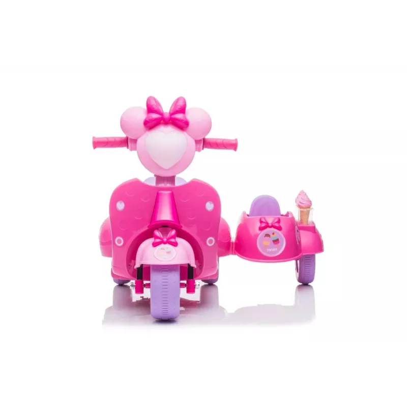 Ice Cream Scooter Three-Wheeler JT5258 Pink
