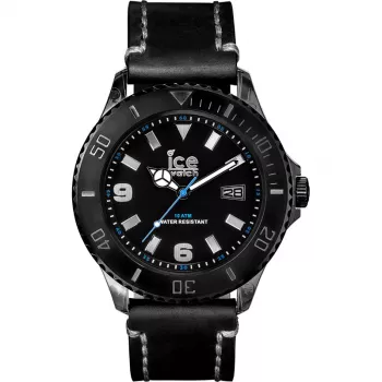 ICE MAN VT.BK.B.L.13 (44mm) Quartz Analog Watch Black Silicone Strap