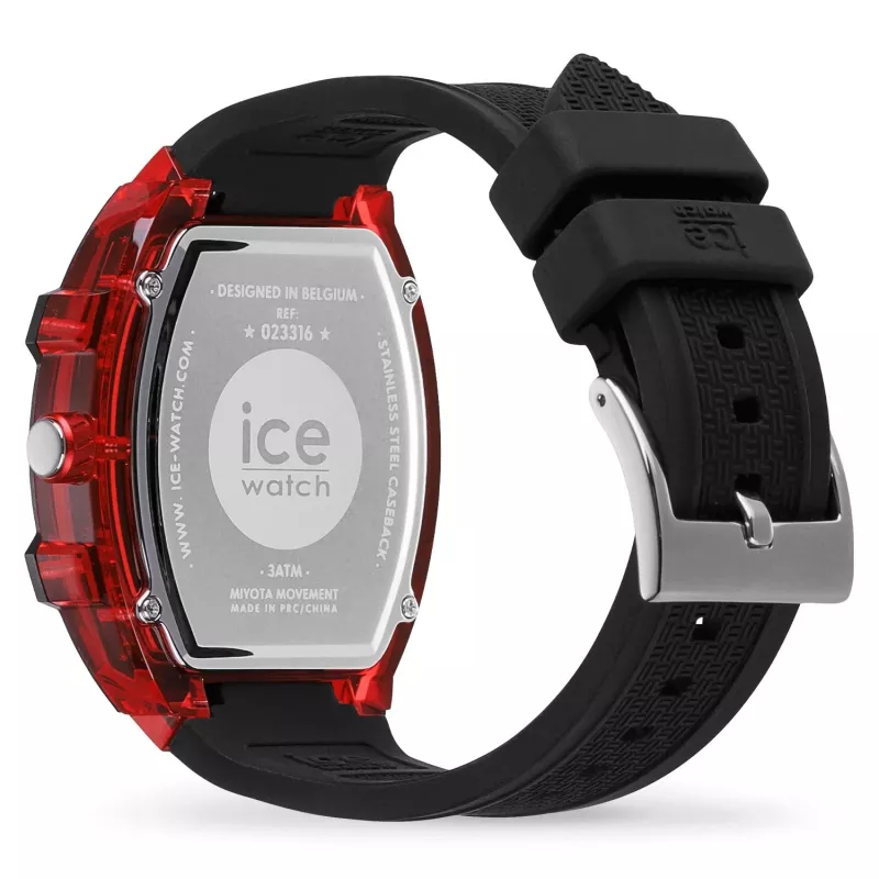 ICE WATCH ICE Man 23316 40mm Rožinis Silikoninis Kvarcinis Laikrodis