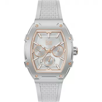 ICE moteriškas laikrodis 22862 (35 mm) – Lotus pastelinė violetinė/rožinė silikoninis kvarcinis