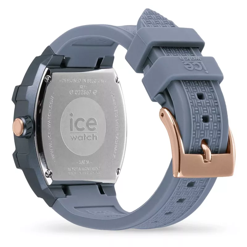 ICE moteriškas laikrodis 22867 (35 mm) – rožinis silikoninis kvarcinis
