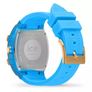 ICE moteriškas laikrodis 23290 (35mm) – rožinis silikoninis kvarcinis