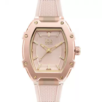ICE moteriškas laikrodis 23322 (36 mm) rožinis silikoninis kvarcinis