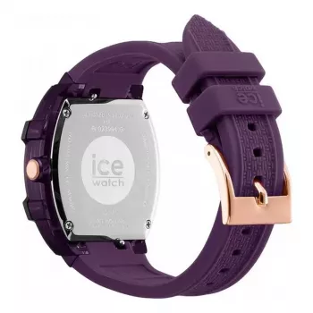 ICE moteriškas laikrodis 23994 (45 mm) – rožinis silikoninis kvarcinis