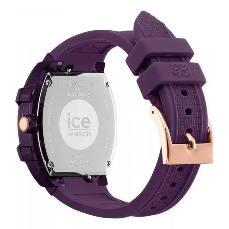 ICE moteriškas laikrodis 23994 (45 mm) – rožinis silikoninis kvarcinis