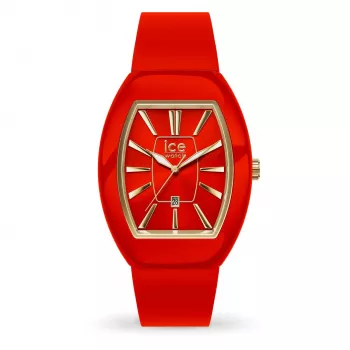 ICE moteriškas laikrodis 24542 (45 mm) – baltas silikoninis dirželis, kvarcinis mechanizmas