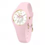 ICE Moteriškas Laikrodis IC016722 34mm Rožinis Silikoninis Kvarcinis
