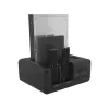 Icy Box Club Case 2925 4 vietų doko stotelė – 2x M.2 NVMe ir 2x 2.5/3.5 SATA HDD/SSD, USB 3.2 Gen 2 (10 Gbps) | Kur.lt