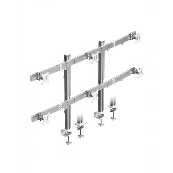 ICY BOX Diamond Stand 666 Monitor Stovas 6 Monitorams