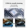 Icy Box IB-WL101 belaidis HDMI siųstuvo ir imtuvo rinkinys – USB-C į HDMI, Full HD 1080p, 30 m veikimo nuotolis, juodos spalvos