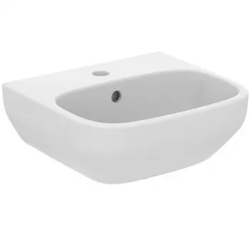 Ideal Standard i.life B Sieninis Praustuvas 40cm Baltas Blizgus 1 Kiaurymė Čiaupui
