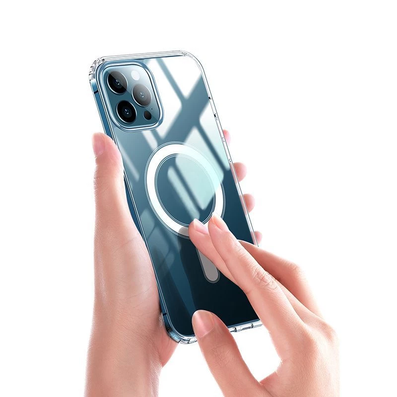 iLike Anti Shock 1,5 mm Mag Case, Samsung Galaxy A17 4G / A17 5G, permatomas, didelė anga