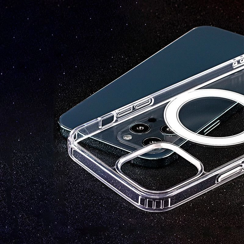 iLike Anti Shock 1,5 mm Mag Case, Samsung Galaxy A17 4G / A17 5G, permatomas, didelė anga