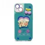 iLike Apple iPhone 14 Epoxy Cartoon Cover Blue