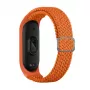 iLike Pintas Audinio Dirželis, Skirtas Xiaomi Mi Band 3/4/5/6 - Oranžinis