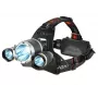iLike CP-HDL-BK priekinis žibintas, galvos žibintuvas, 3x LED CREE lempa, stiprus tolimas šviesos spindulys, juodas